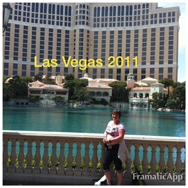 Manuela Baur in Las Vegas 